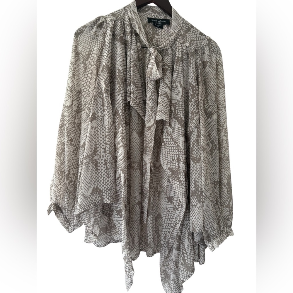 Marciano Flowy Patterned Blouse - Size XS
